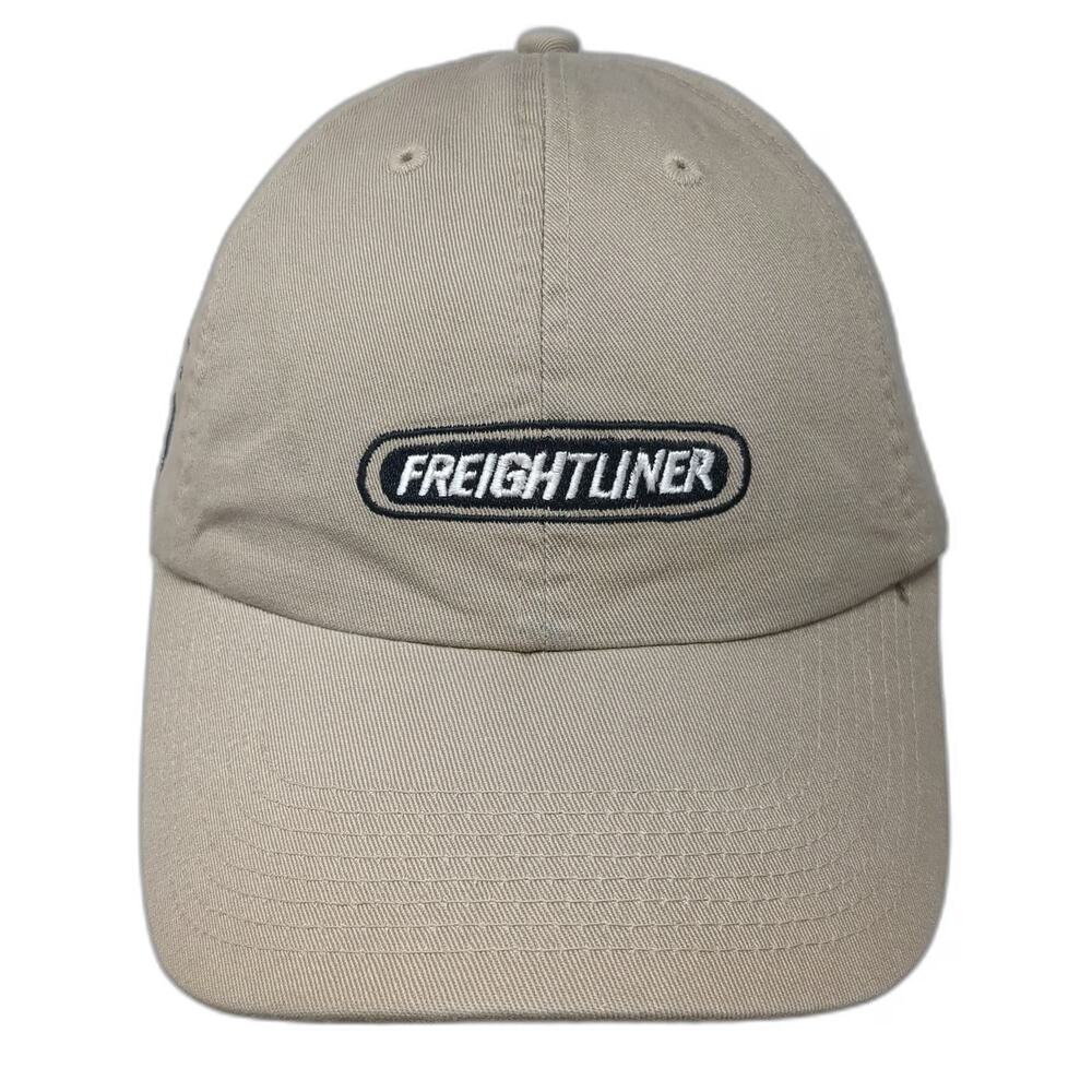 Fahrenheit Freightliner Schow's Inc Idaho Map Baseball Cap Beige One Size